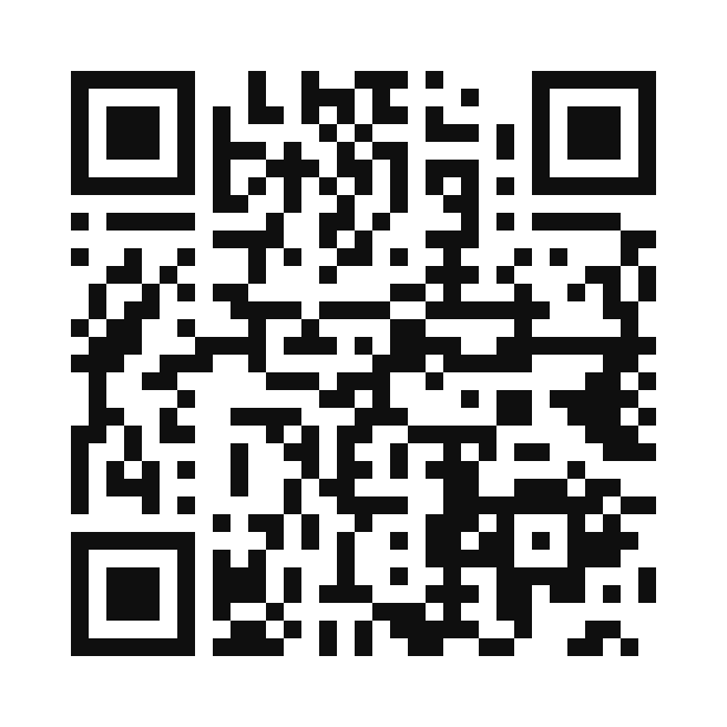 QR code containing the public USDC on Solana support address